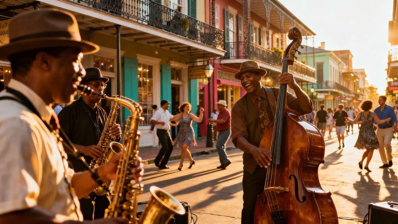 Explore the French Quarter: birthplace of Jazz and Rich in History in New Orleans