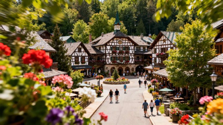 This Georgia Village Looks Like a German Alpine Town in the Middle of the Appalachians 