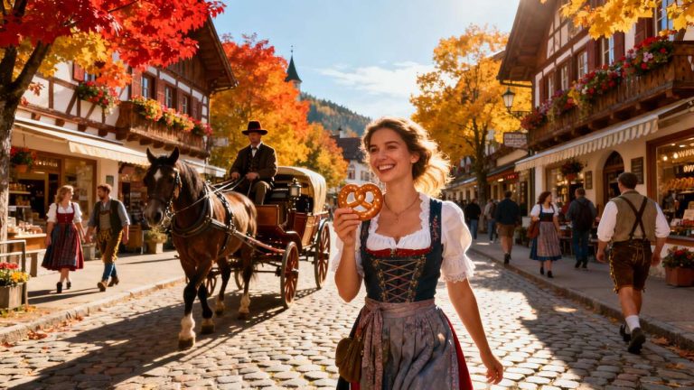 This Michigan Town Is Completely Obsessed With Christmas, Even in the Middle of Autumn