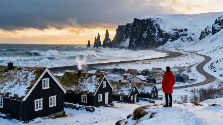 This remote Icelandic town is the perfect base for exploring winter magic