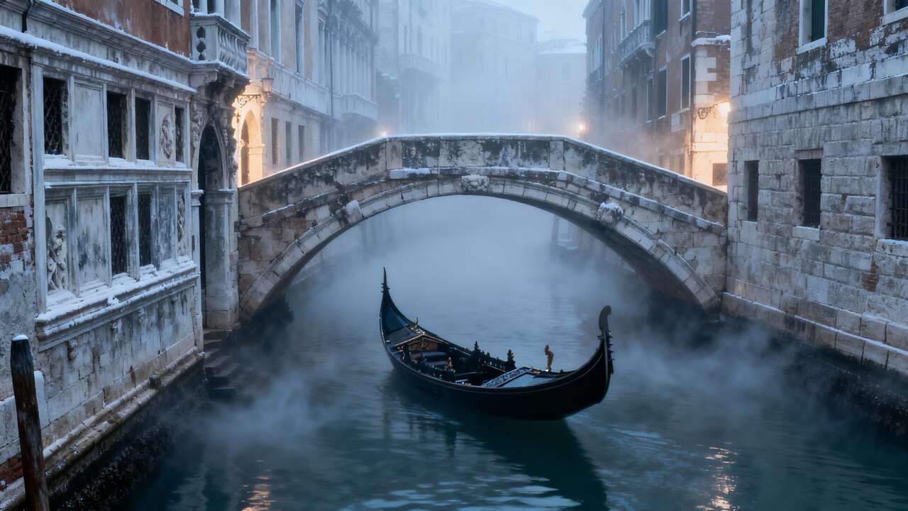 This “Floating City” is mysterious and beautiful (and doesn’t smell) in winter (Venice, Italy)